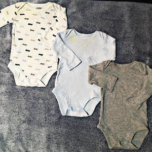 Child of Mine by Carter's Long sleeved mix Onesies